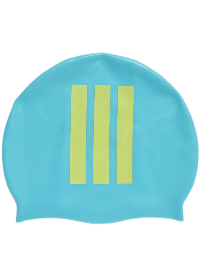 Adidas Kids 3-Stripes Swim Cap - Image 2